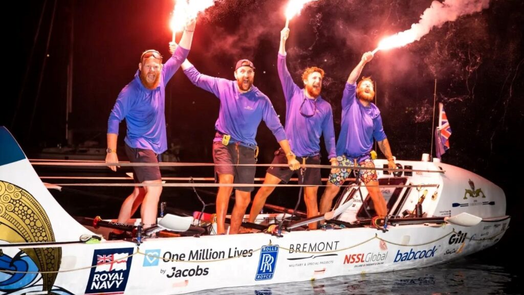 Hero’s welcome for Royal Navy Atlantic rower by Redhill based satcoms ...