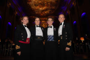 Valkyries team at Royal Navy Gala