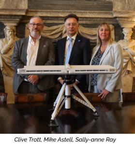 NSSLGlobal CEO and Director meets FCDO with text